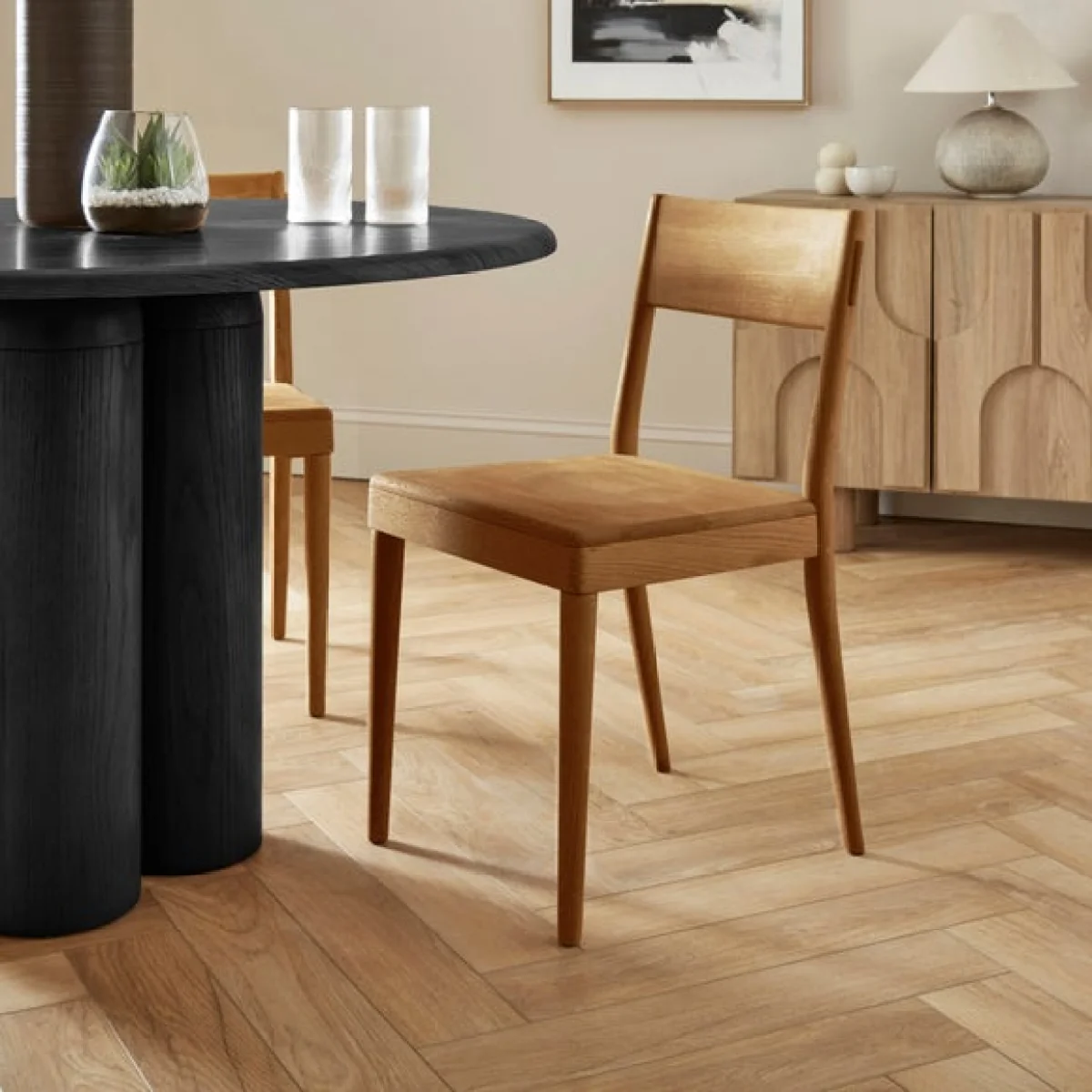Dorothea Dining Chair, Oak – image 1