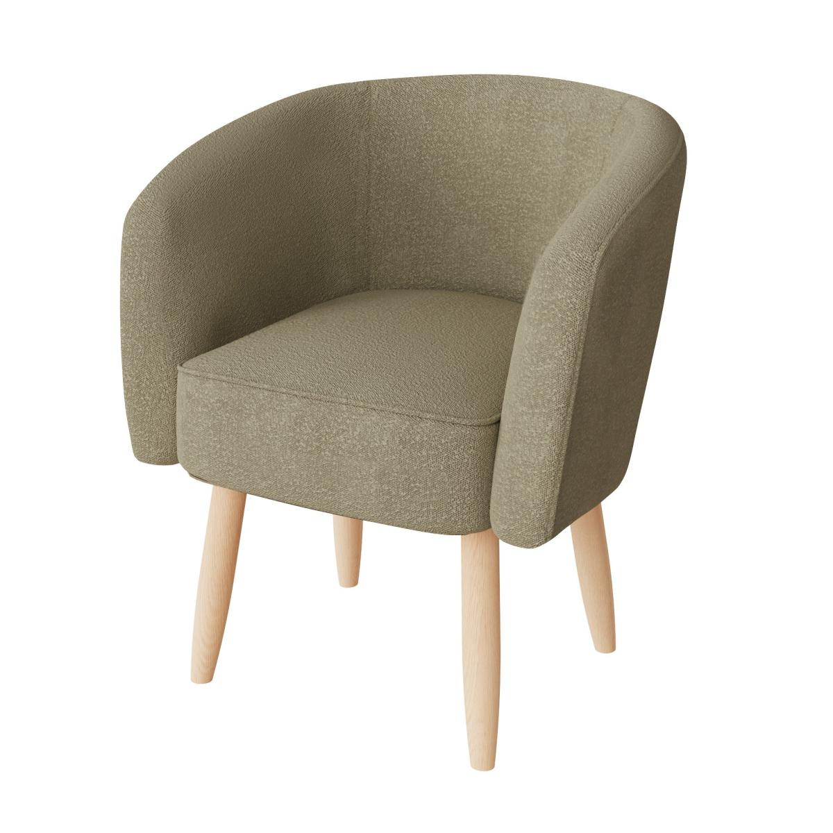 Florence Boucle Chair Mushroom – image 2