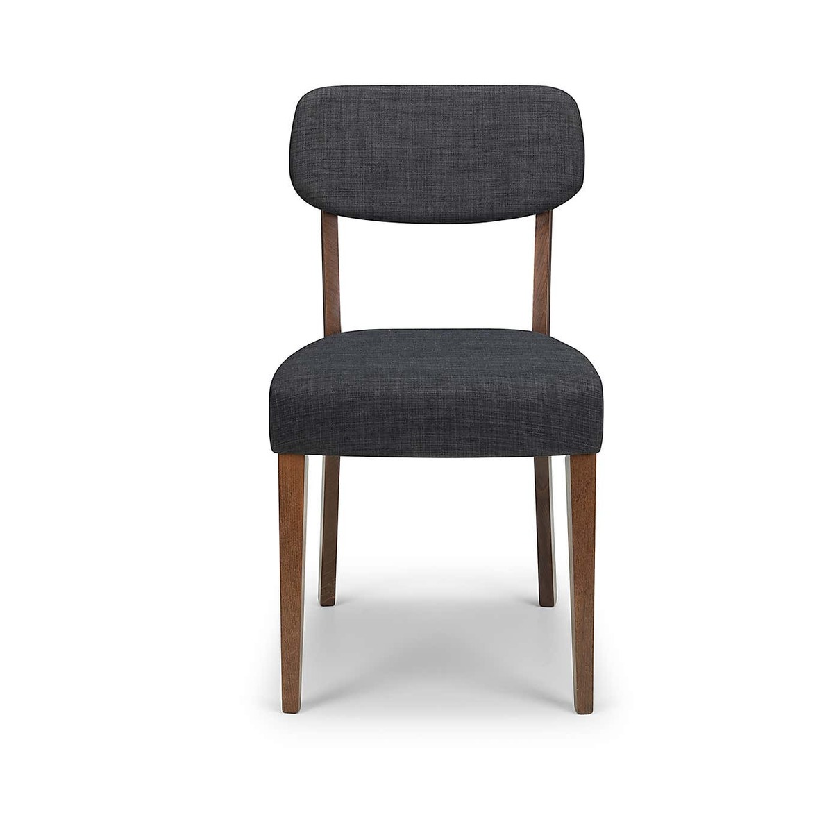 Farringdon Set of 2 Dining Chairs Grey Linen Grey – image 4