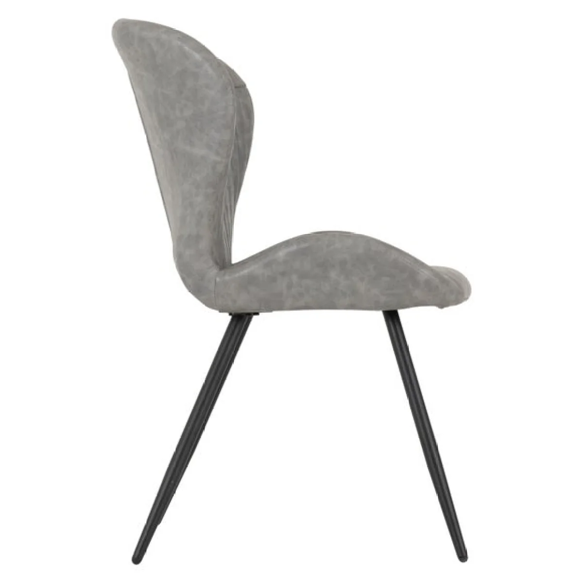 Set of 4 Quebec Dining Chairs, Faux Leather – image 5