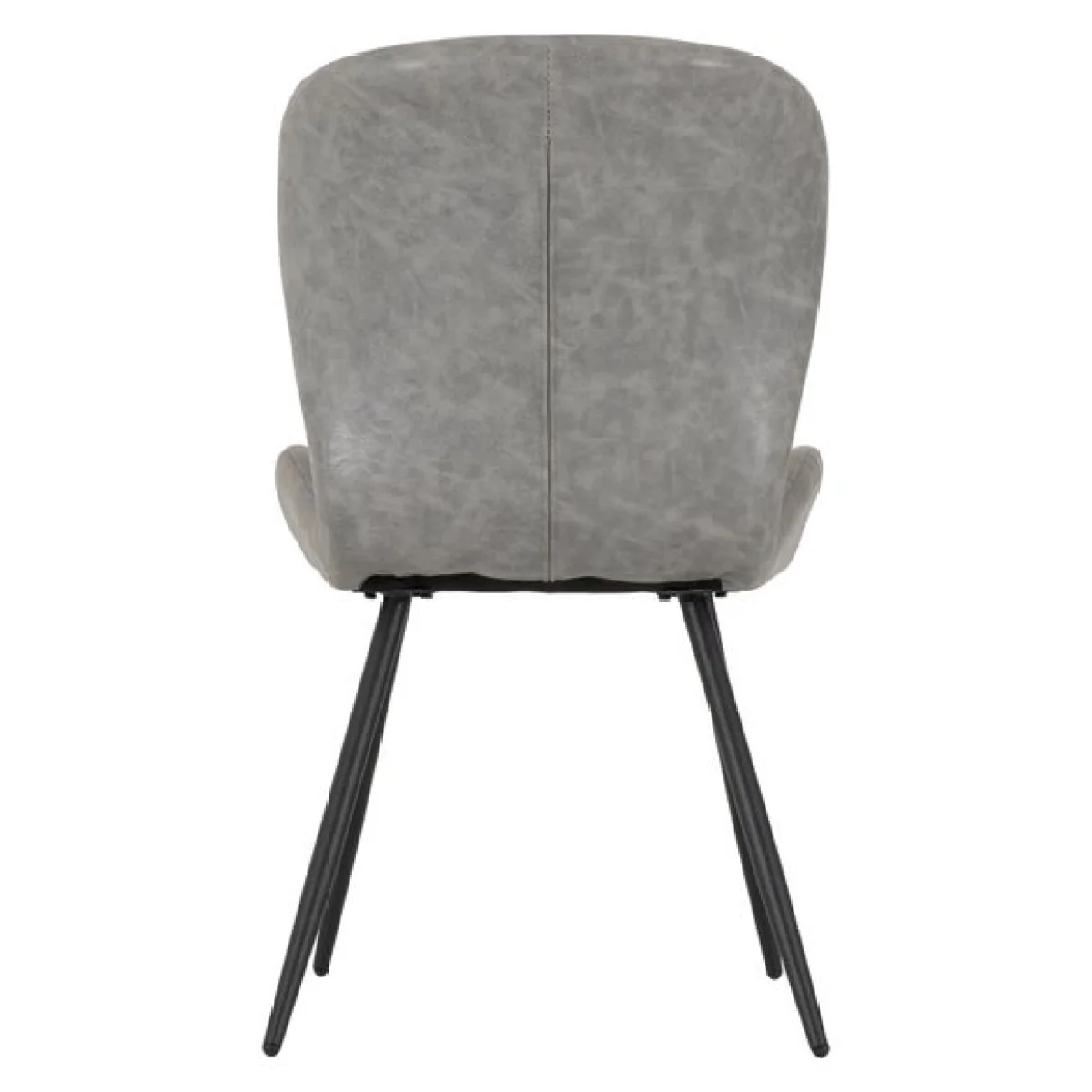 Set of 4 Quebec Dining Chairs, Faux Leather – image 6