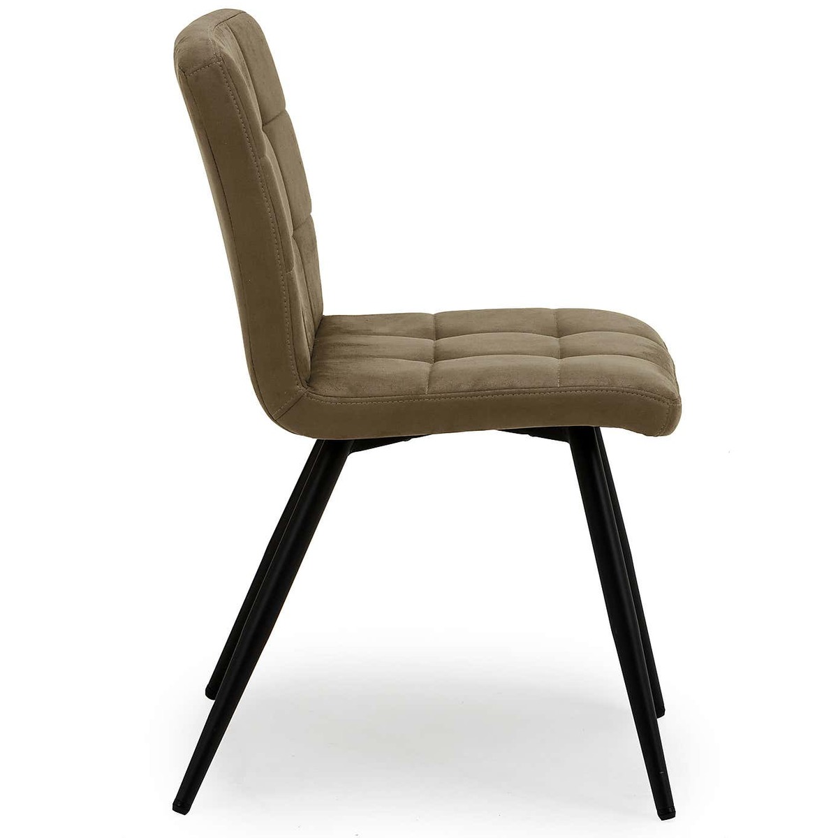 Porter Set of 2 Dining Chairs Tan Microsuede Tan – image 4