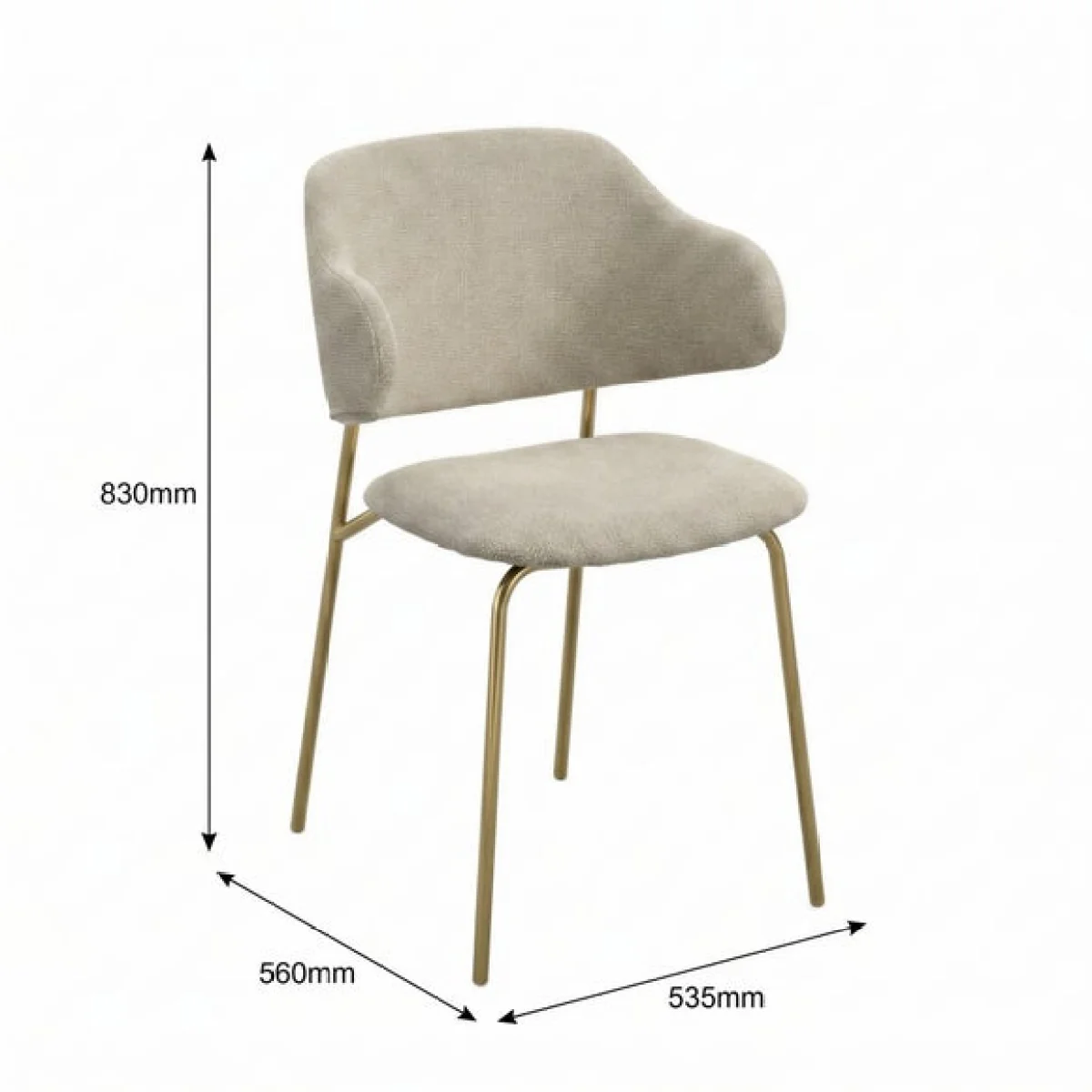 Set of 2 Dorchester Dining Chairs – image 7