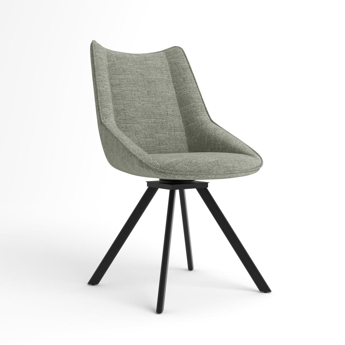 Indus Valley Set of 2 Jten Dining Chairs Mist Grey – image 2
