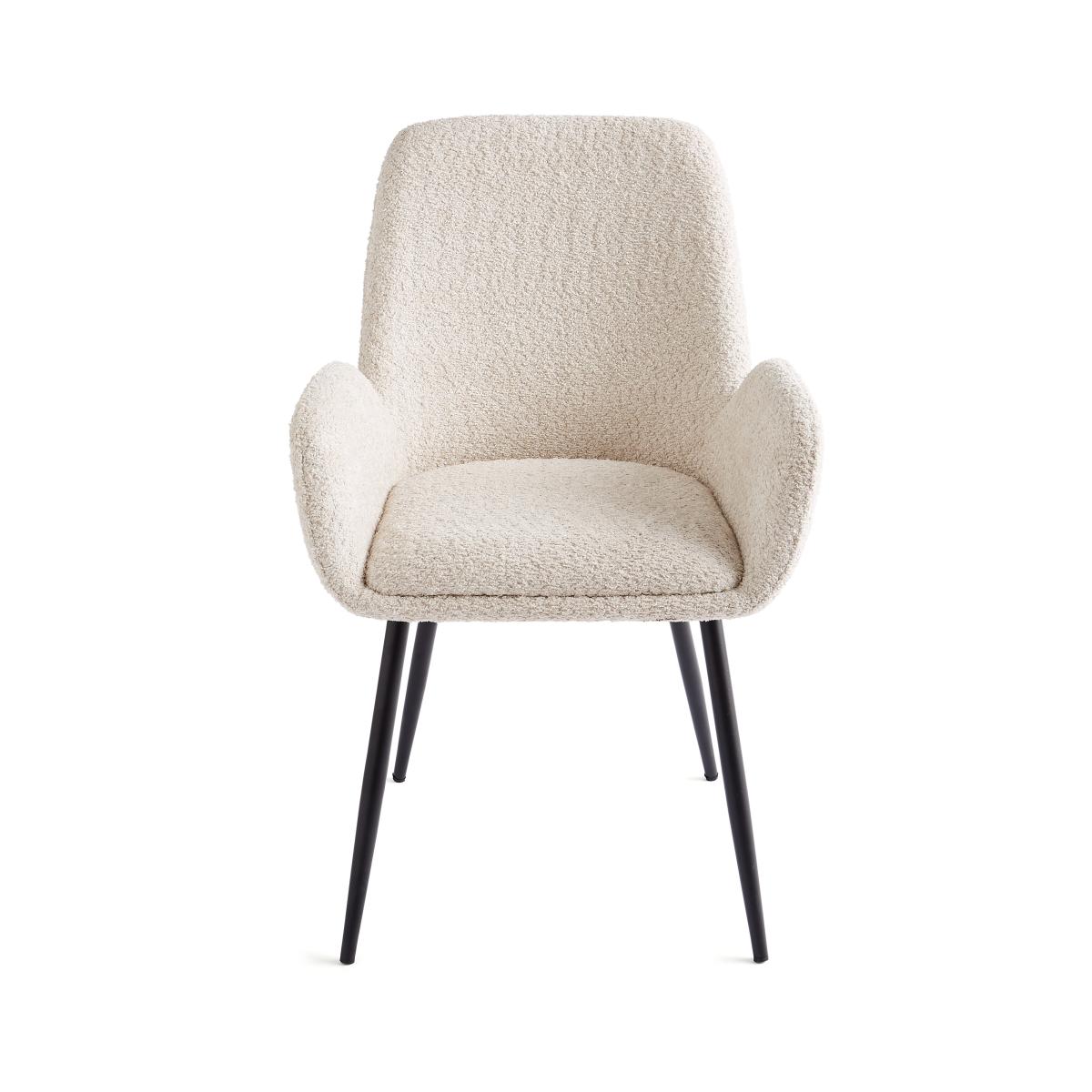 Axel Boucle Chenille Dining Chair Mushroom – image 5