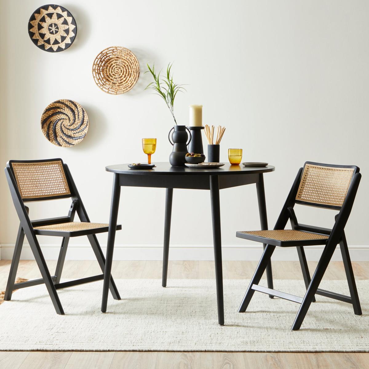 Franco Folding Chair Black – image 2