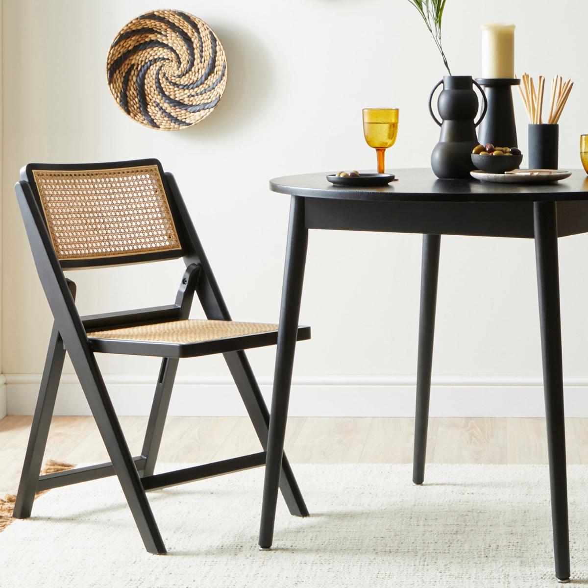 Franco Folding Chair Black – image 3