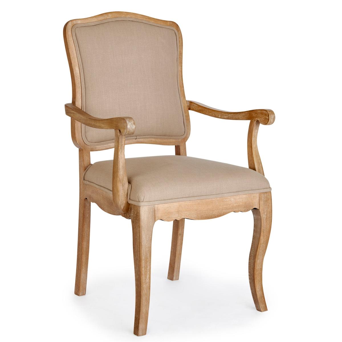 Giselle Carver Dining Chair Dark Wood (Brown) – image 4