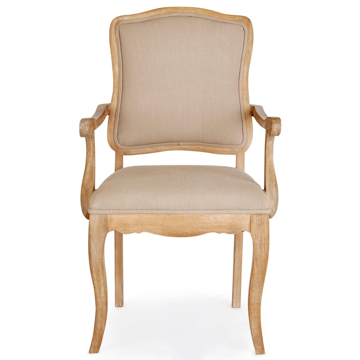 Giselle Carver Dining Chair Dark Wood (Brown) – image 5