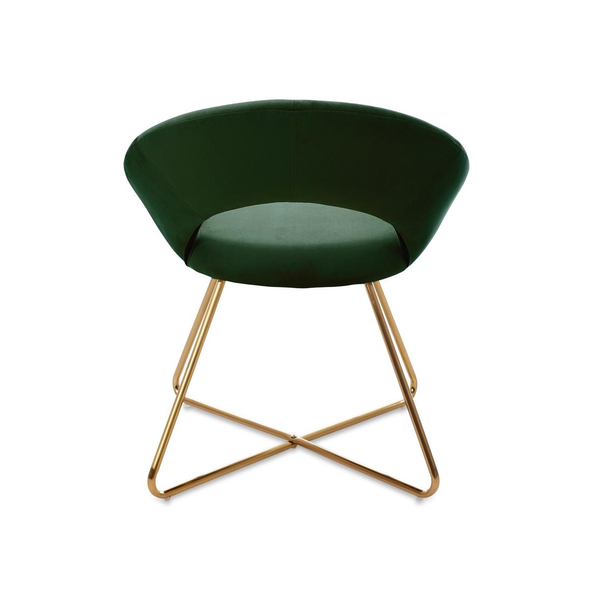 Stella Velvet Chair - Bottle Green Bottle Green – image 4