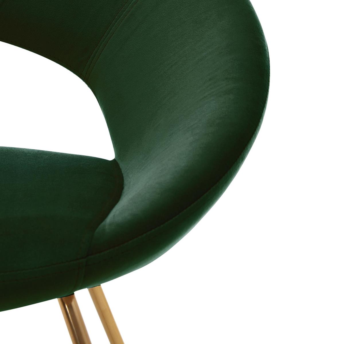Stella Velvet Chair - Bottle Green Bottle Green – image 5