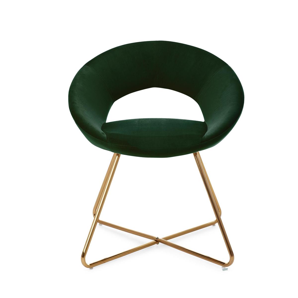 Stella Velvet Chair - Bottle Green Bottle Green – image 8