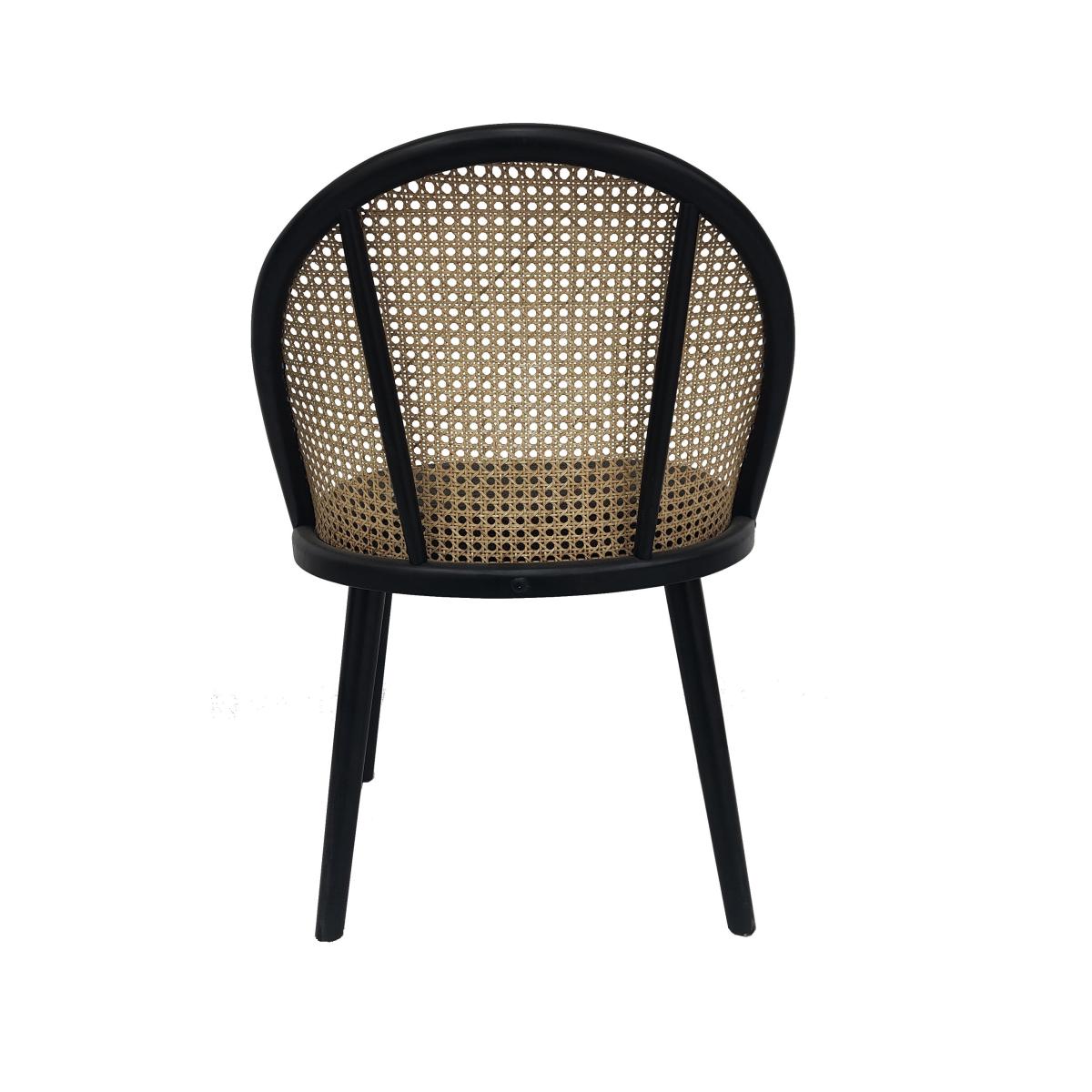 Luella Boucle Dining Chair Luella Black – image 5