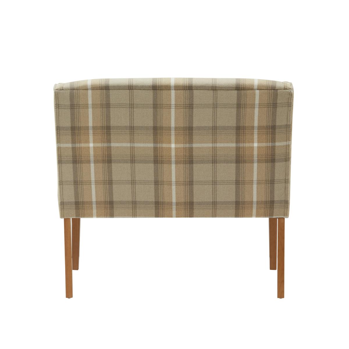 Oswald Bench Seat Brown/White – image 6