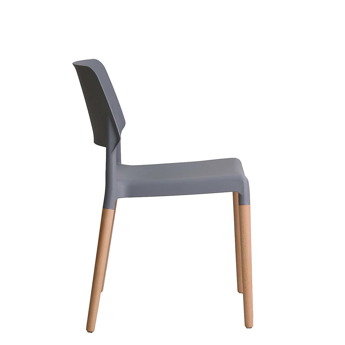 Reims Set of 2 Dining Chairs Grey – image 4