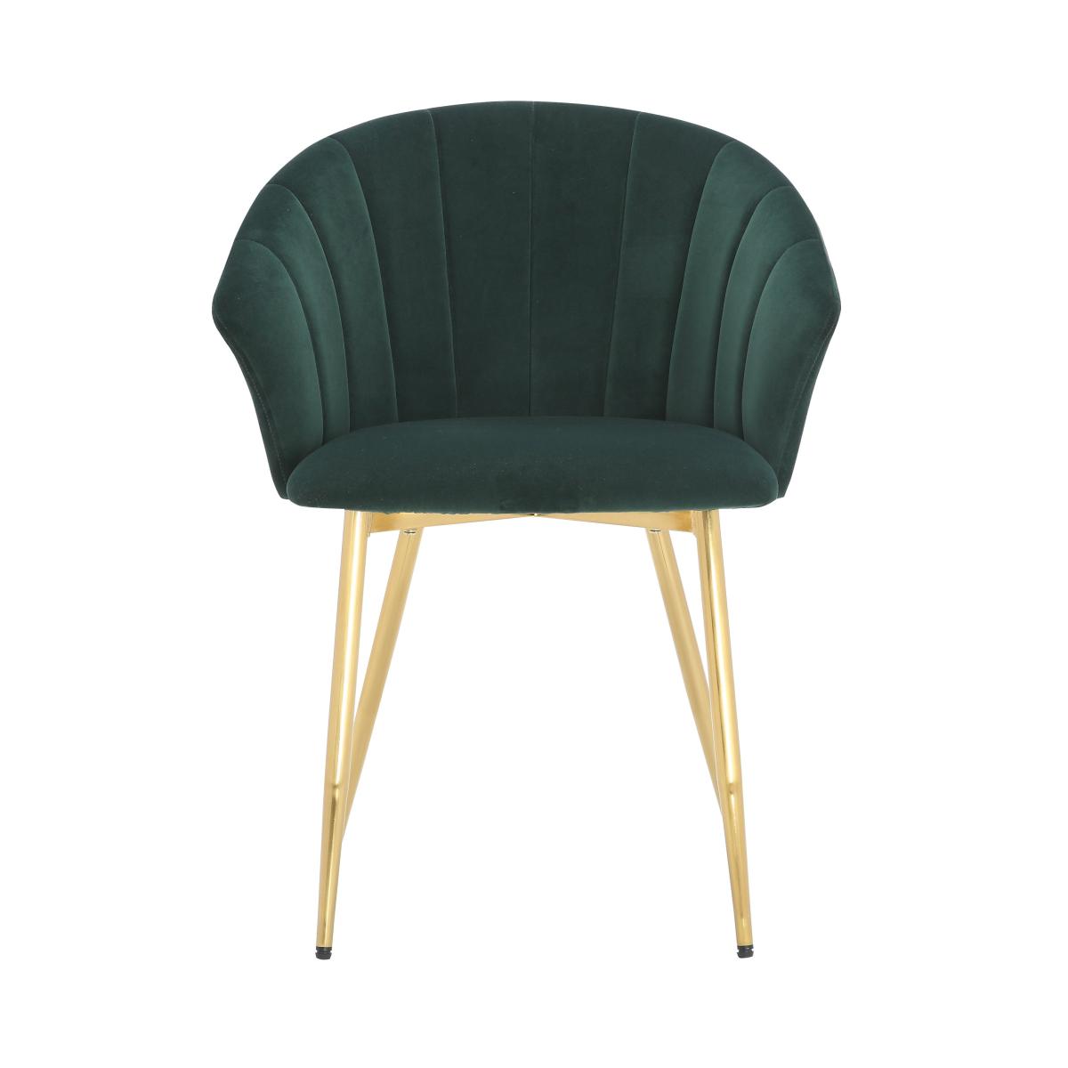 Kendall Velvet Carver Chair Bottle (Green) – image 2