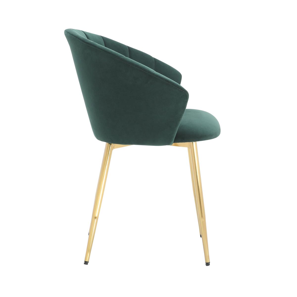 Kendall Velvet Carver Chair Bottle (Green) – image 4