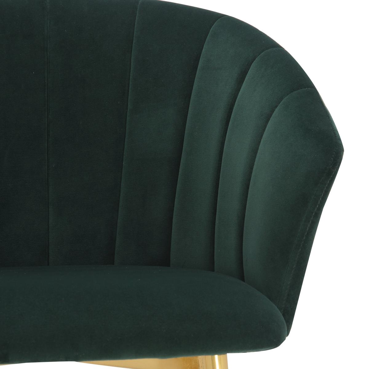 Kendall Velvet Carver Chair Bottle (Green) – image 7