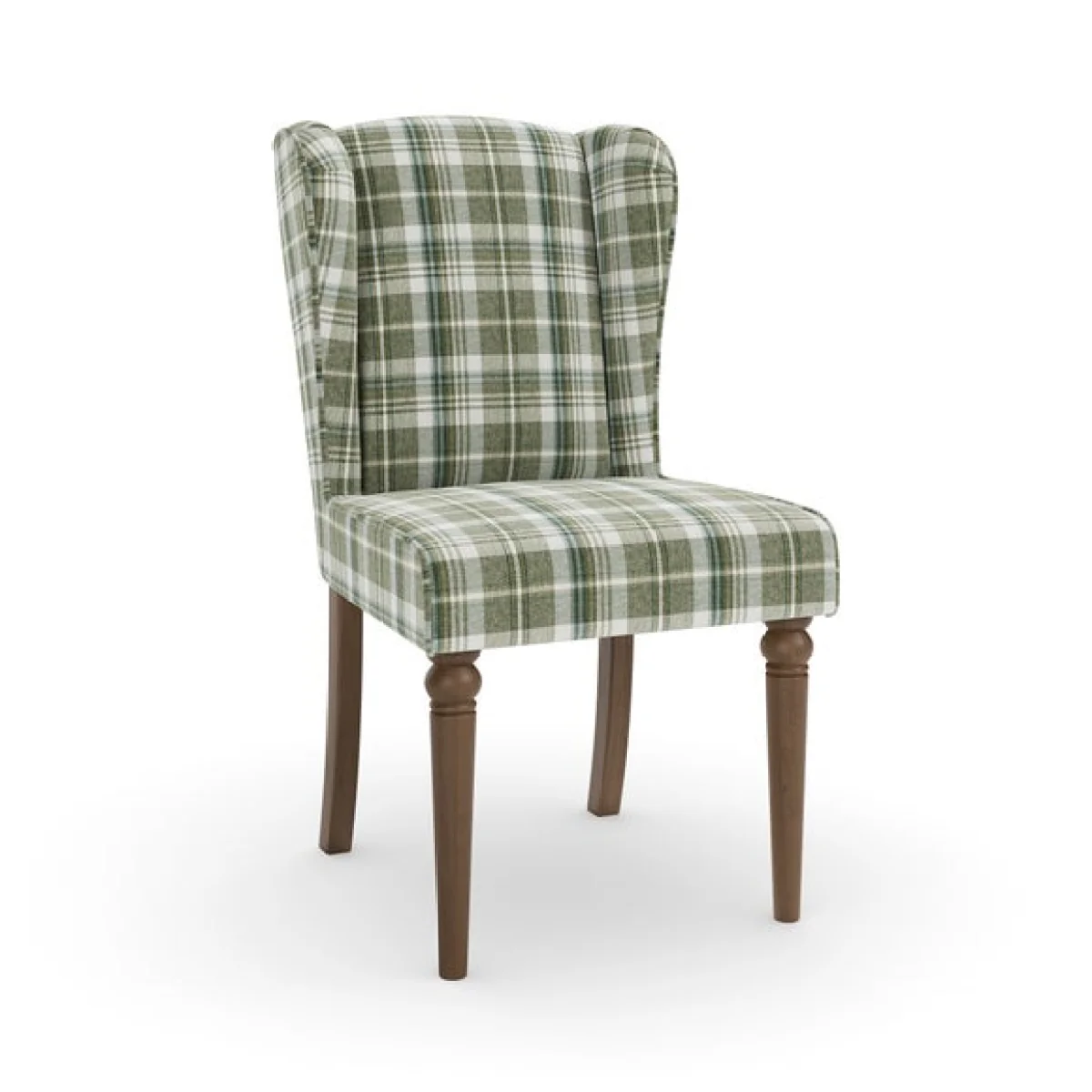 Charnwood Set of 2 Checked Dining Chairs – image 7