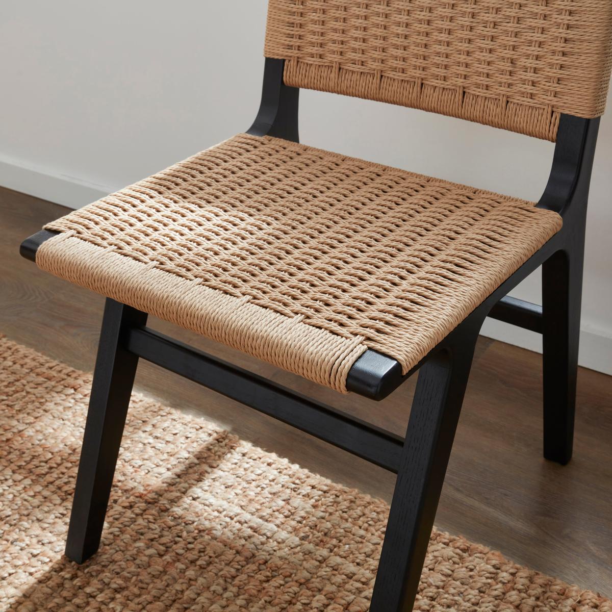 Cordella Dining Chair, Oak Black – image 2