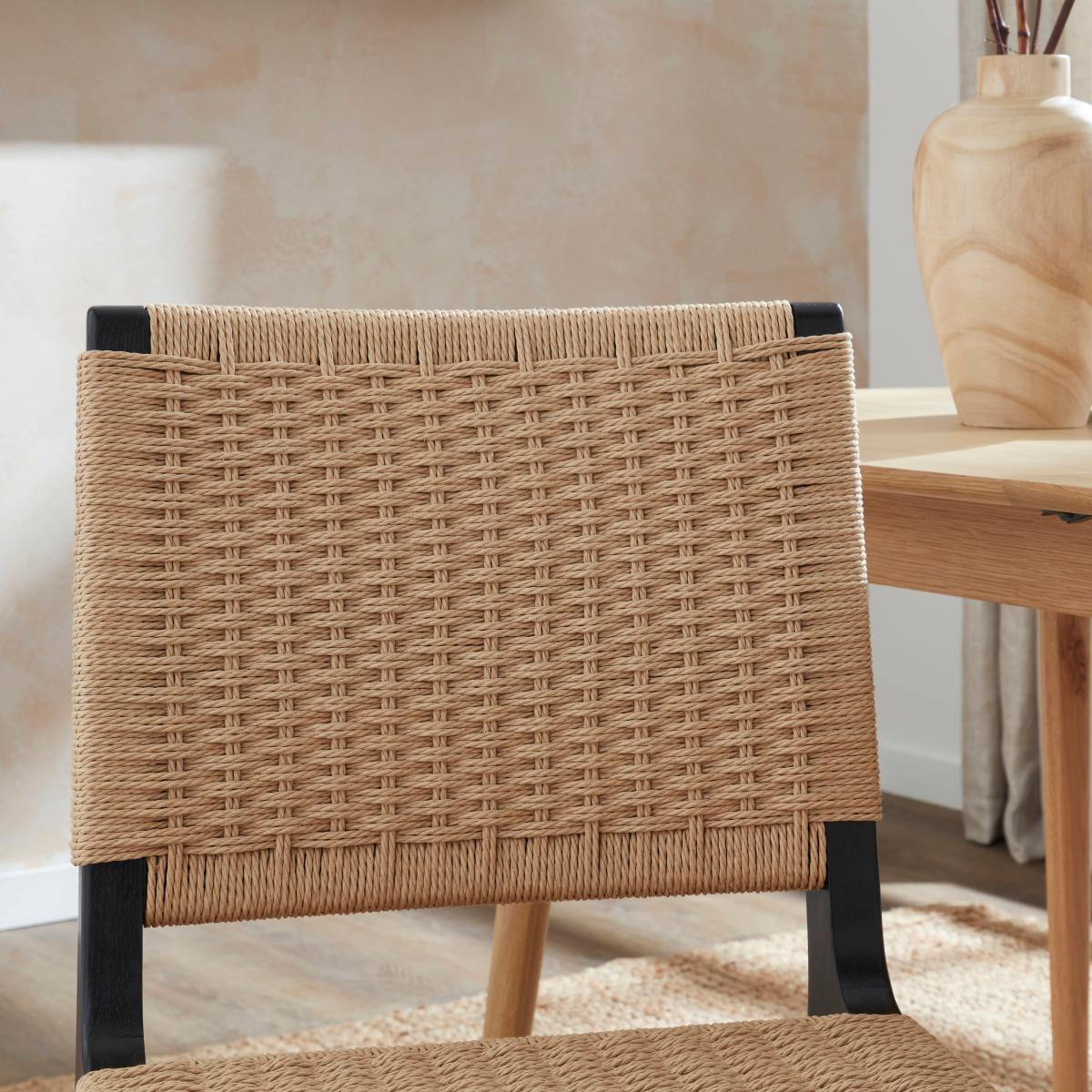 Cordella Dining Chair, Oak Black – image 3