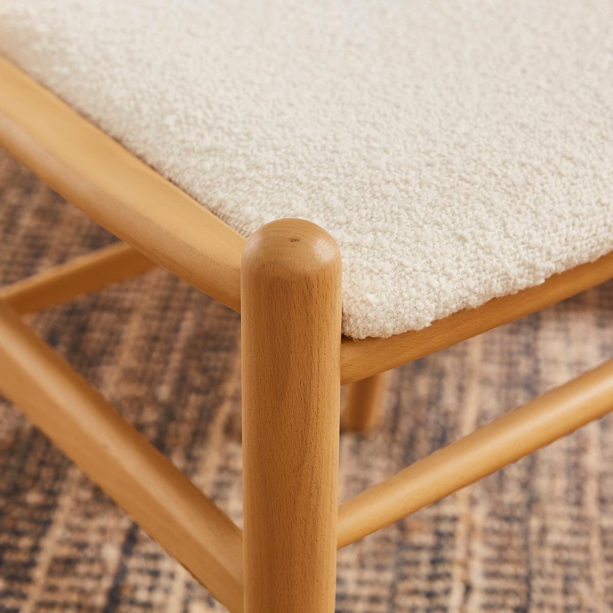 Lara Dining Chair, Boucle – image 3
