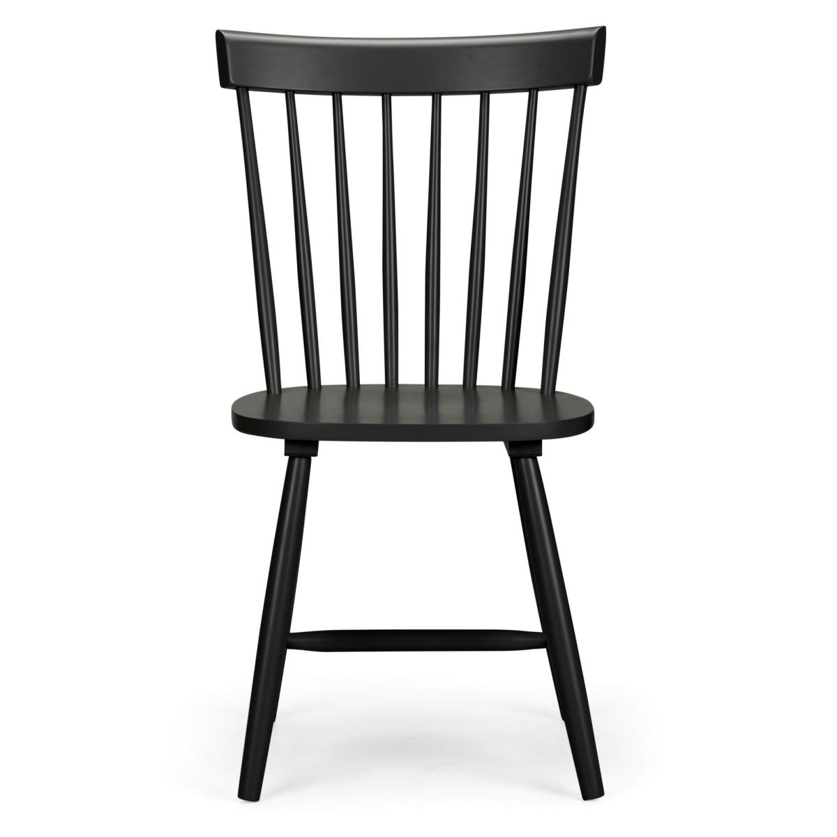 Return - Torino Set of 4 Dining Chairs, Black – image 4