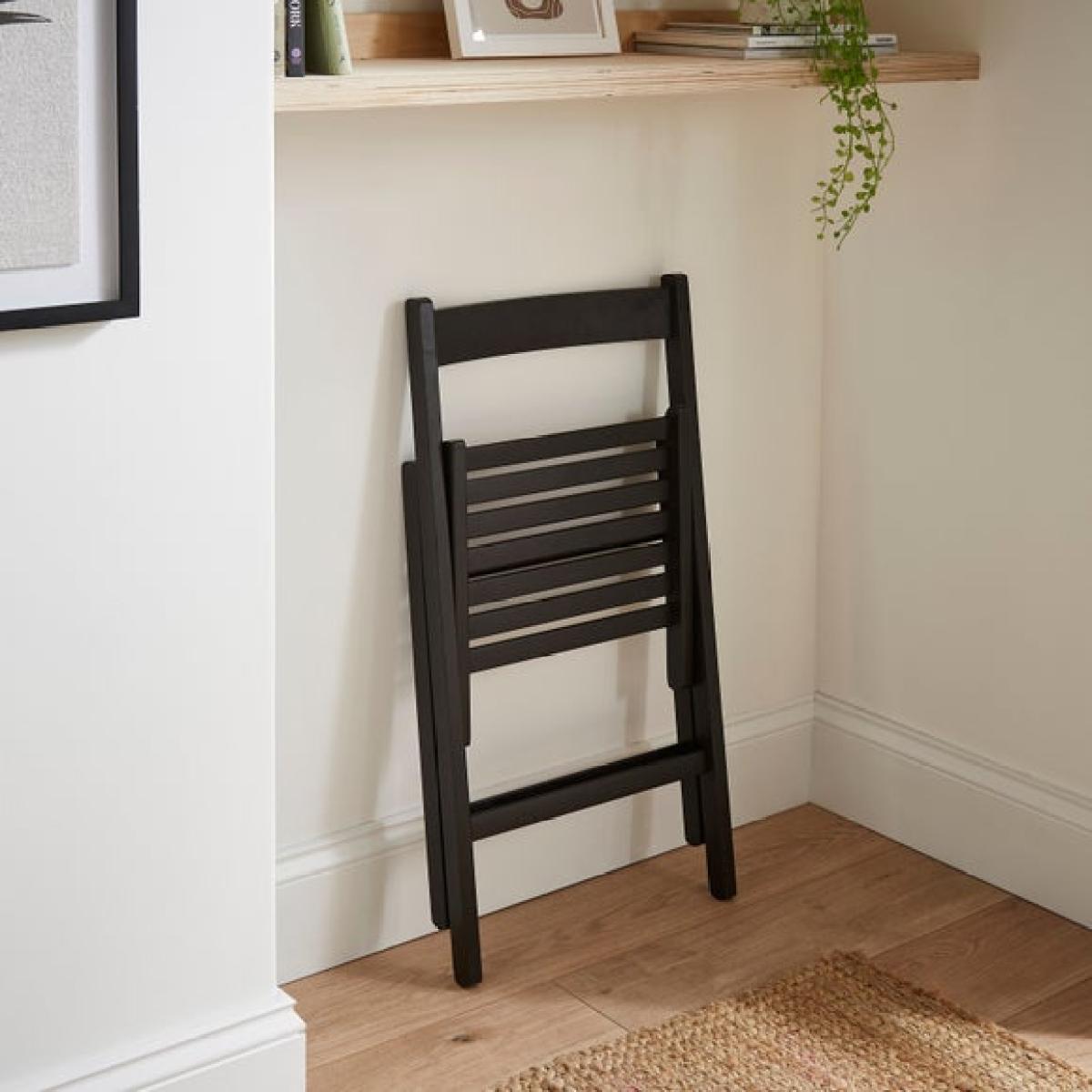 Bessie Wooden Folding Chair – image 2
