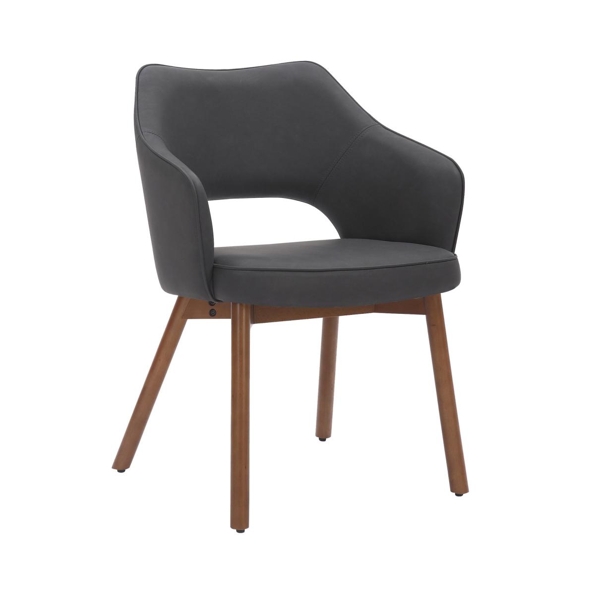 Elements Karin Chair Black PU Black – image 4
