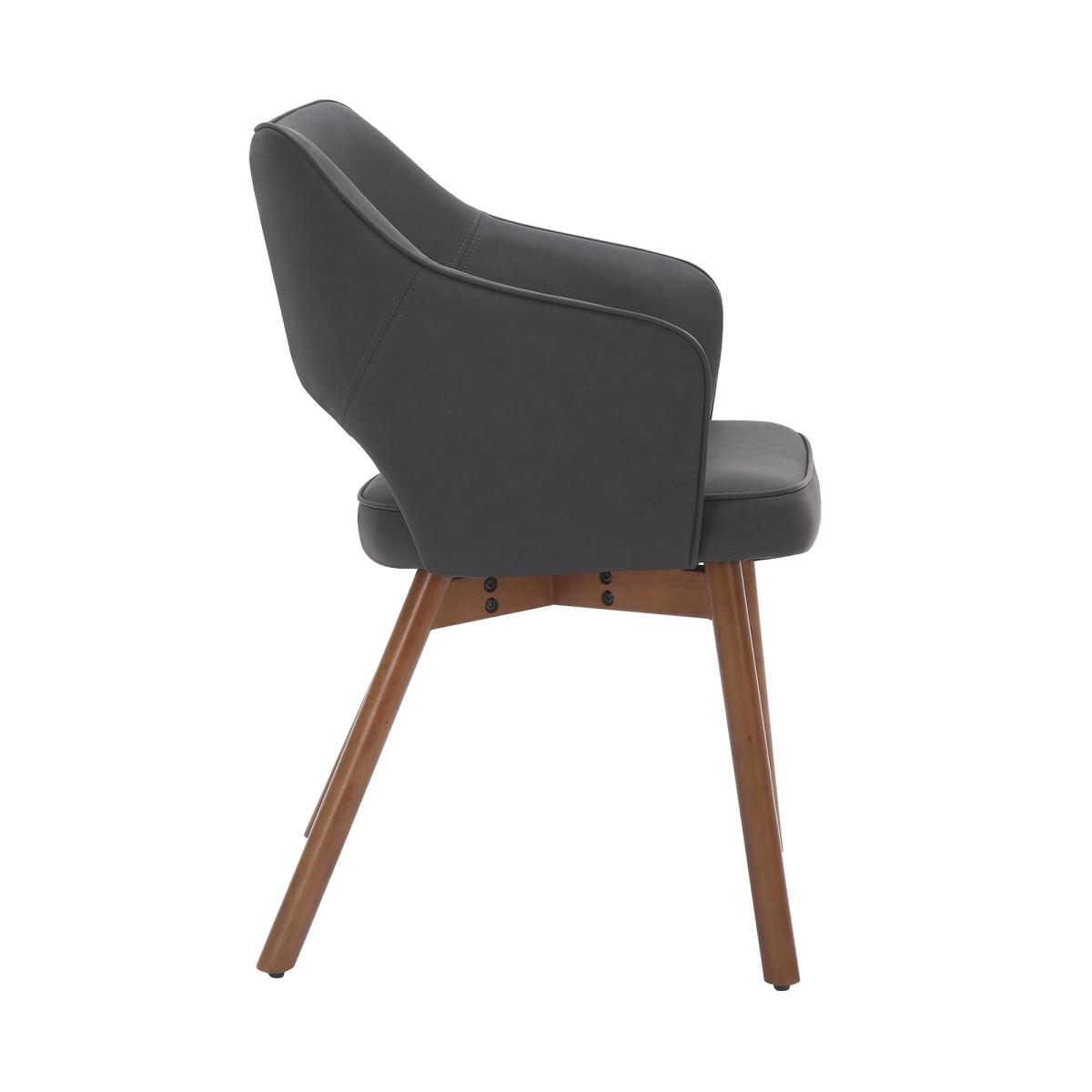 Elements Karin Chair Black PU Black – image 5
