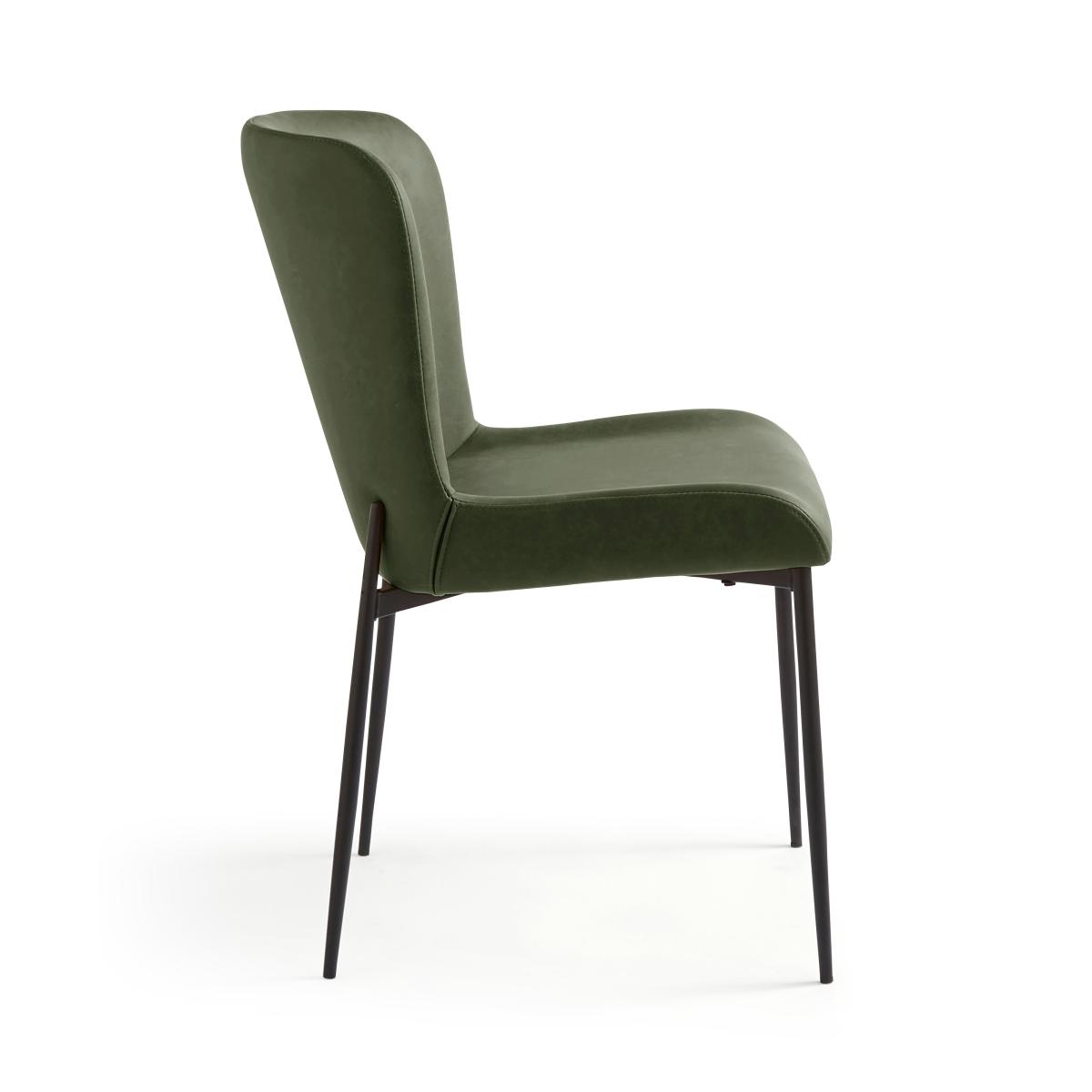 Manson Set of 2 Dining Chairs, Faux Leather – image 6