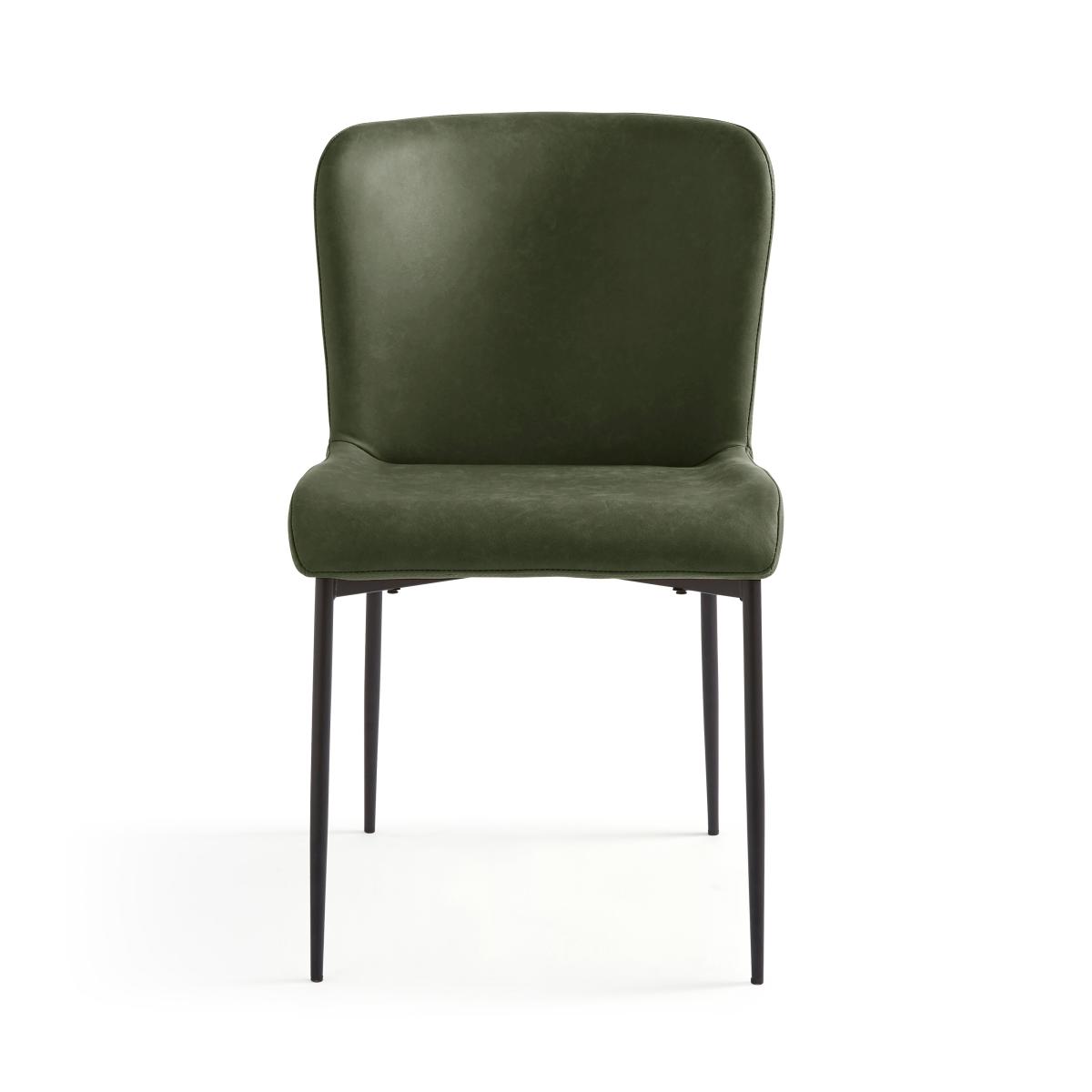 Manson Set of 2 Dining Chairs, Faux Leather – image 7