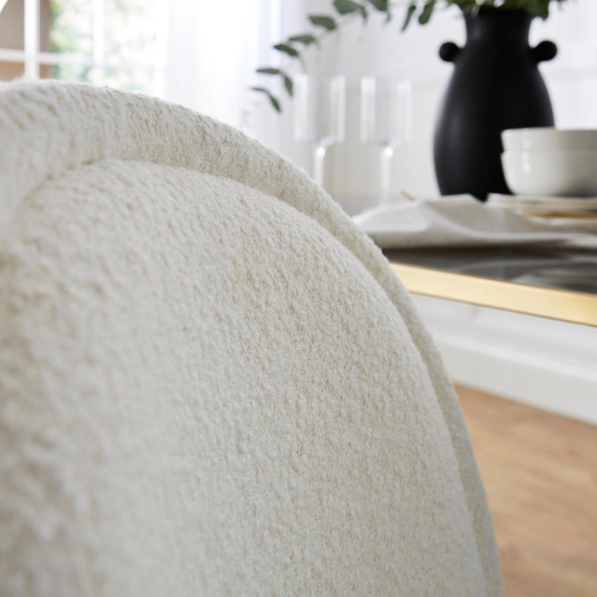 Renata Dining Chair, Boucle Ivory – image 3
