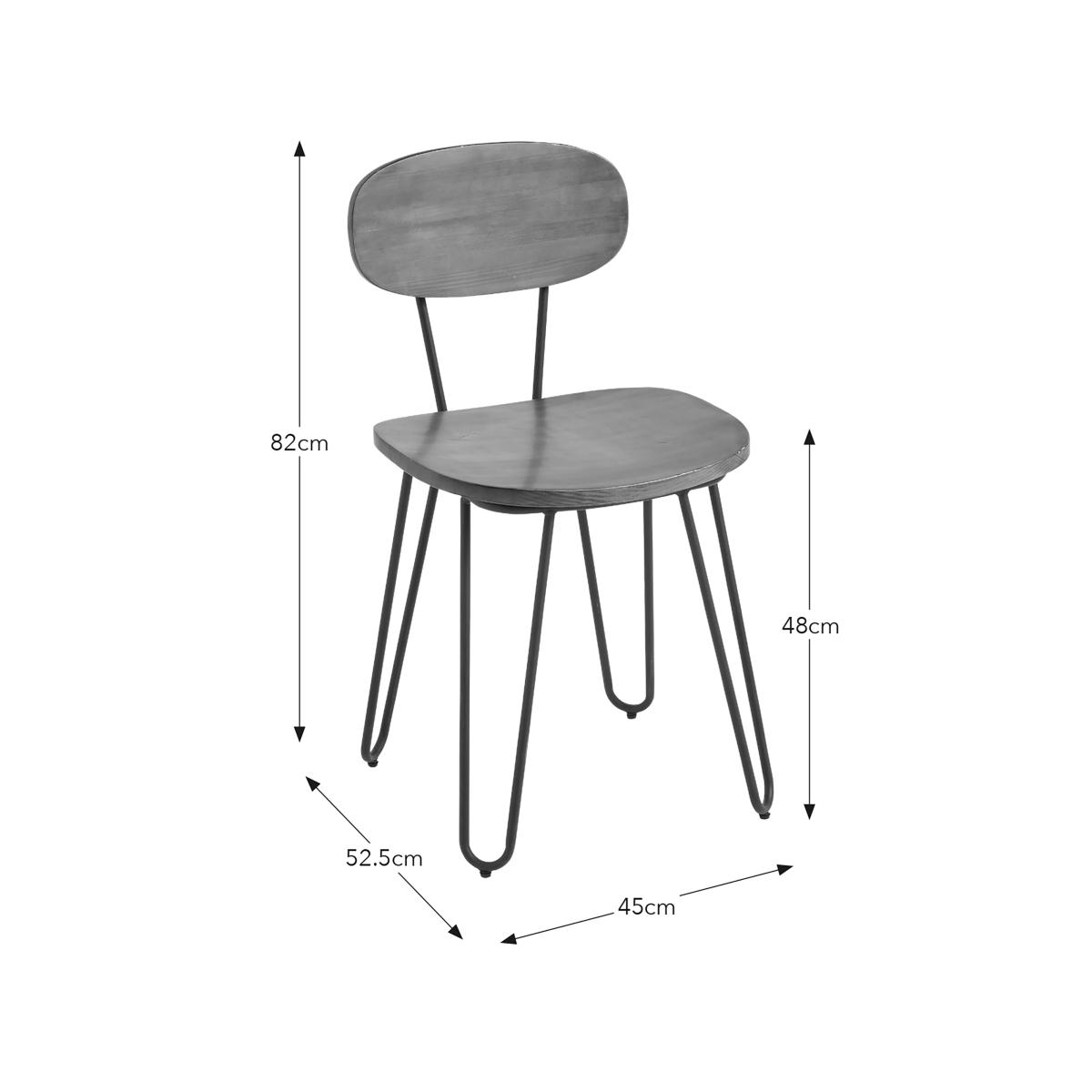 Torino Dining Chair Brown – image 7