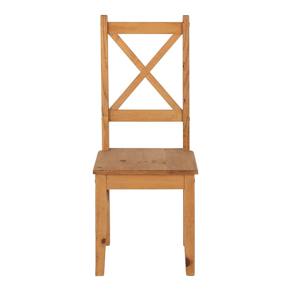 Salvador Set of 2 Dining Chairs Pine Brown – image 3