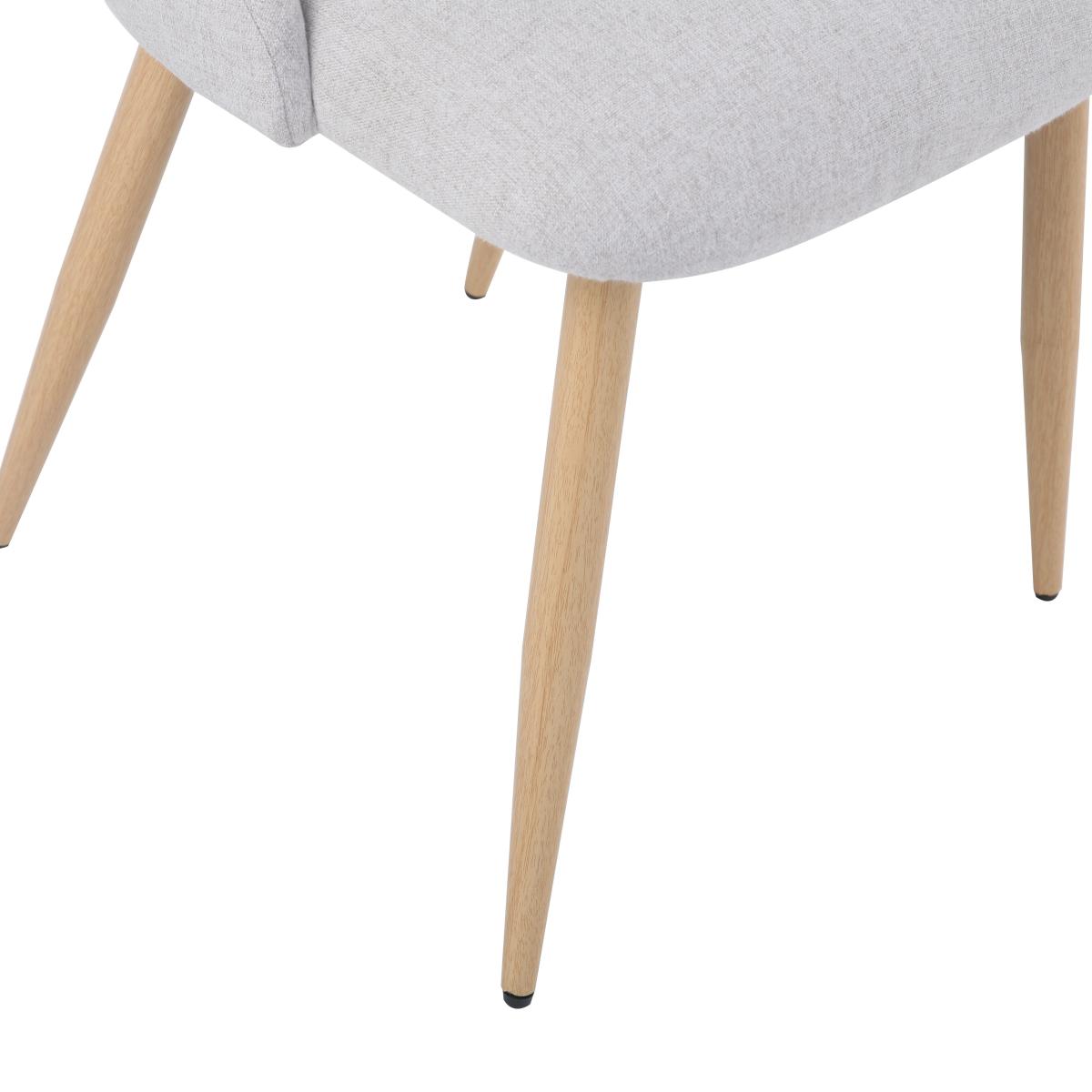Luna Set of 2 Dining Chairs Brown – image 8