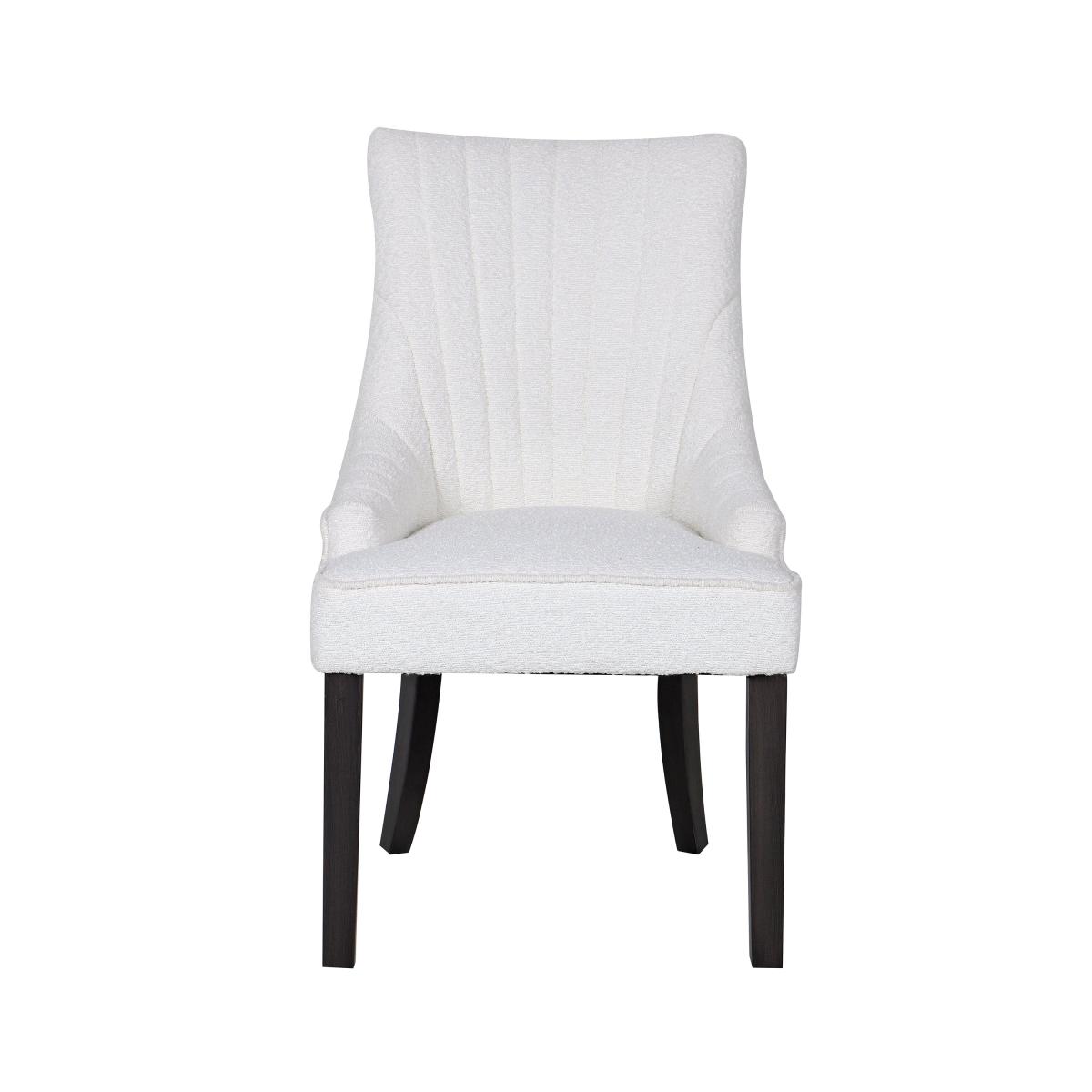 Indus Valley Set of 2 Ted Dining Chairs Cream – image 7