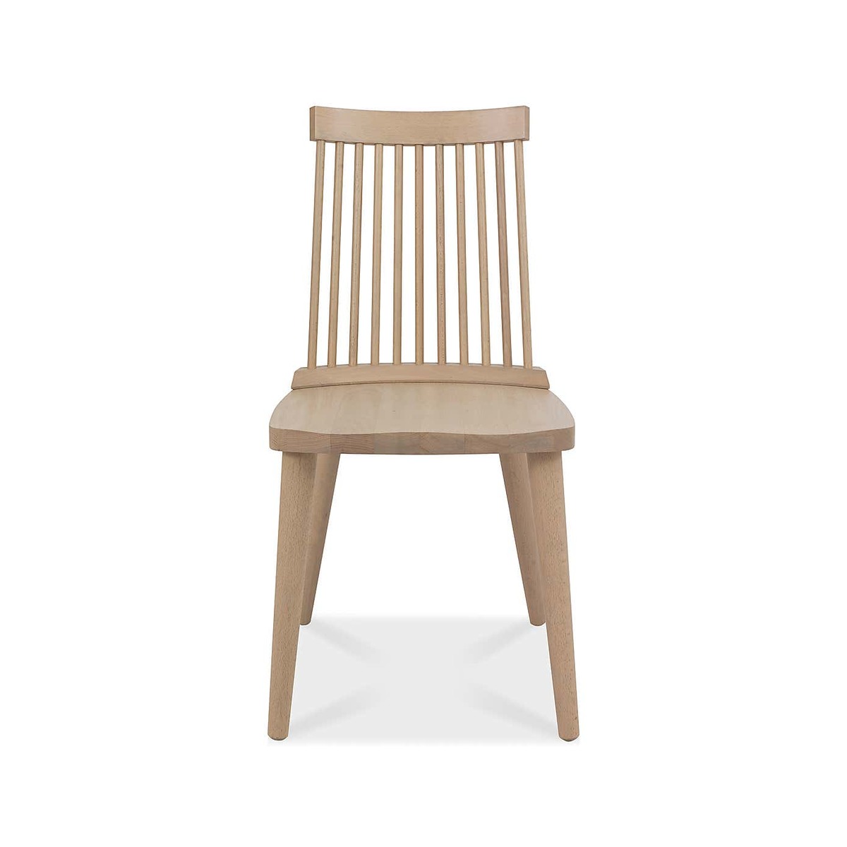 Dansk Set of 2 Spindle Dining Chairs Light Oak Brown – image 4