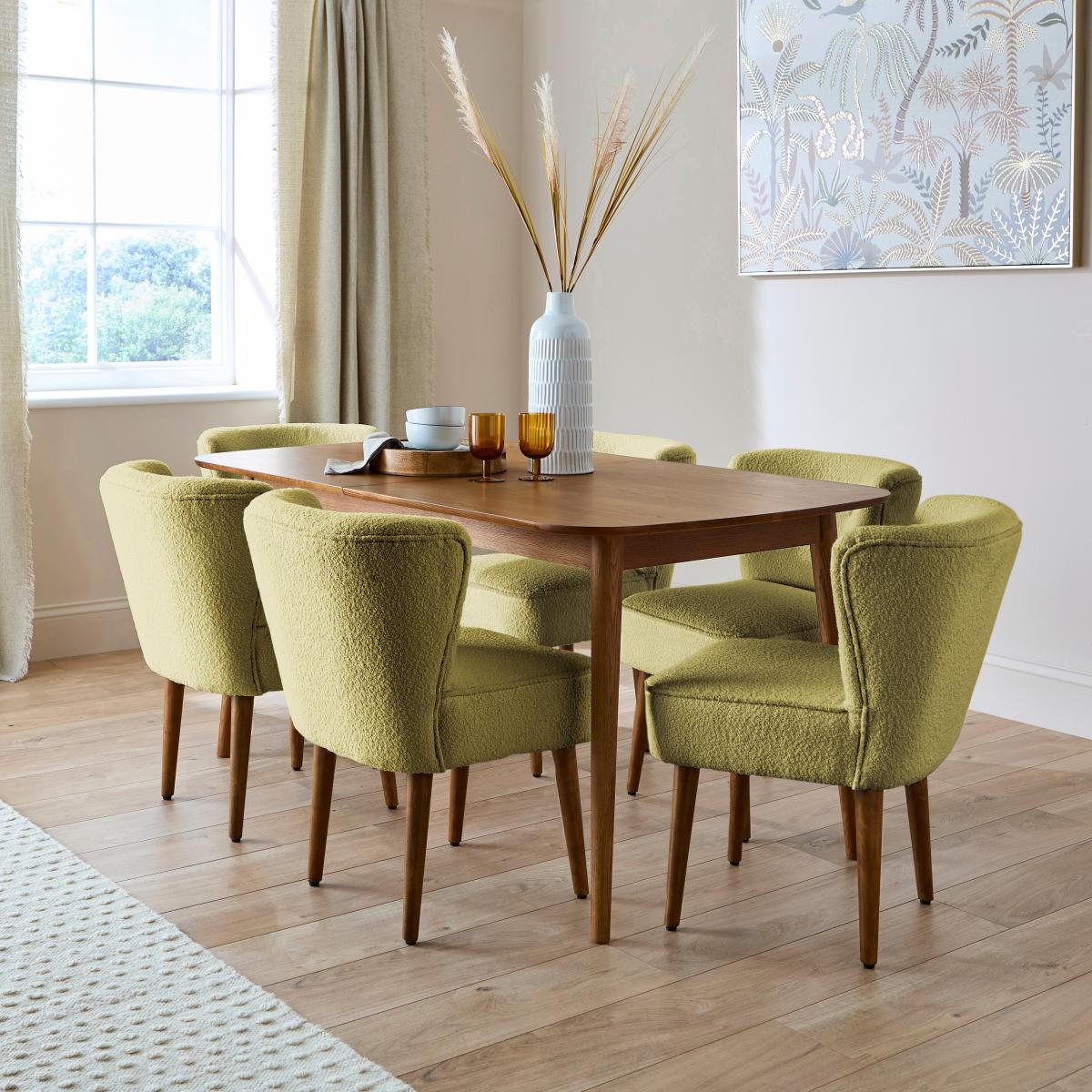 Eliza Dining Chair, Velvet Olive – image 2