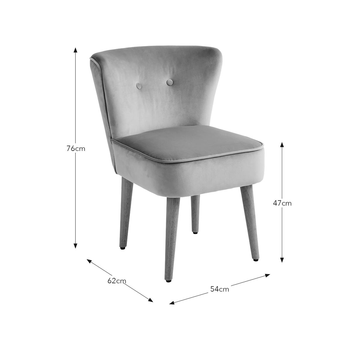 Eliza Dining Chair, Velvet Olive – image 5
