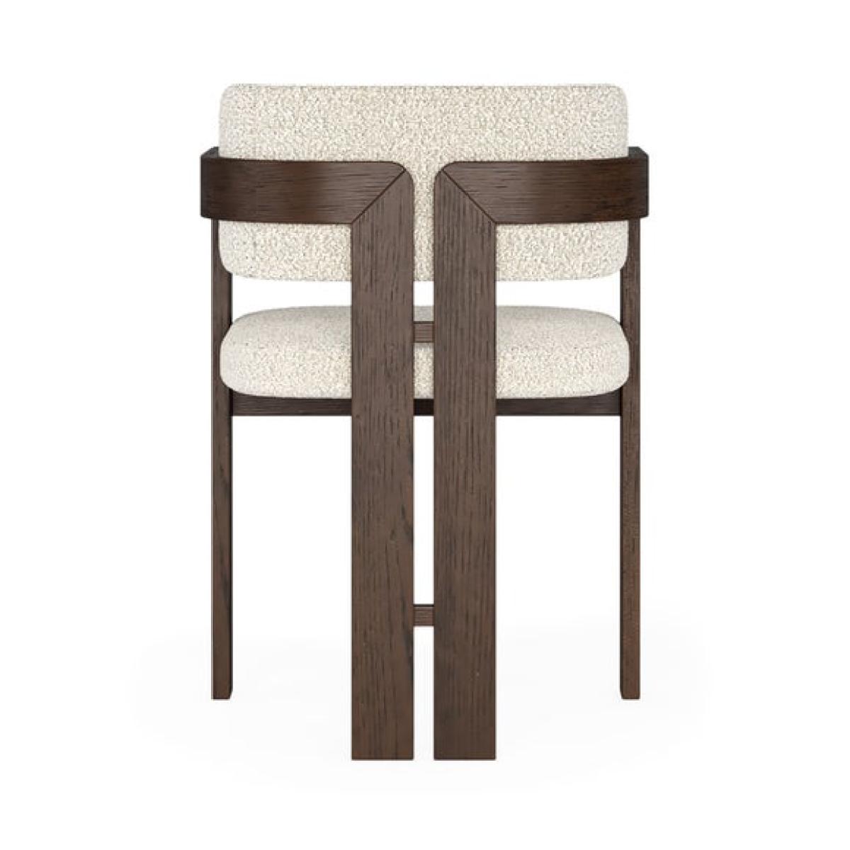 Return - California Dining Chair, Boucle – image 3
