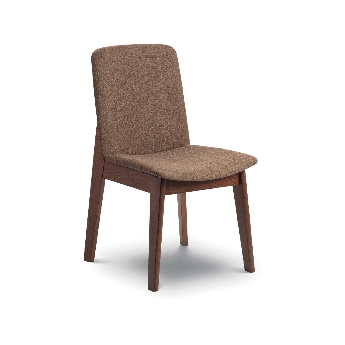 Kensington Set Of 2 Dining Chairs, Rubberwood Brown – image 3