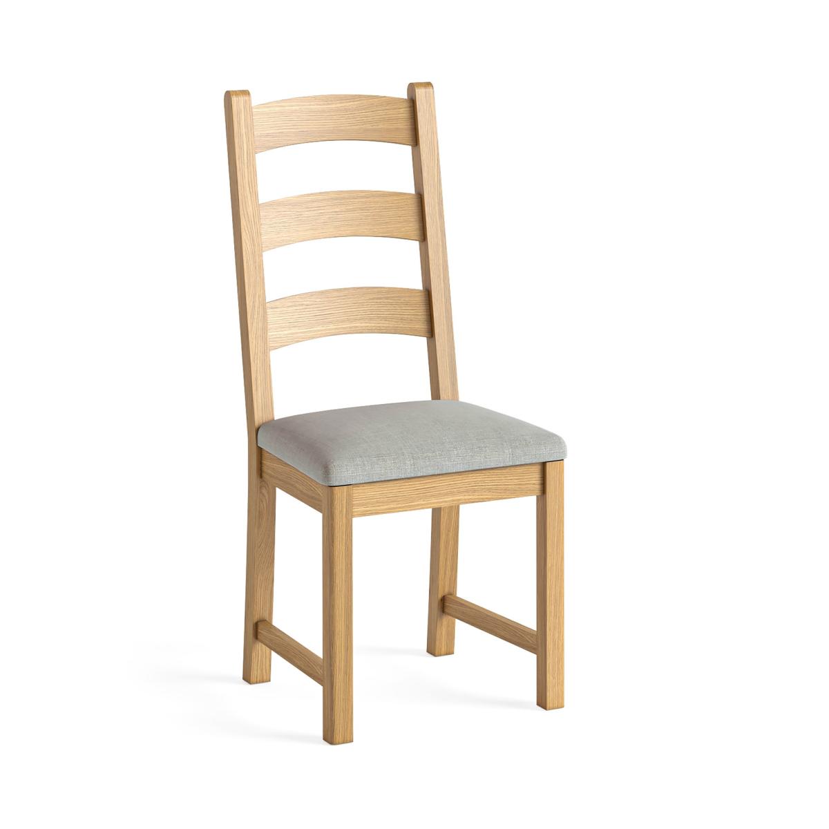 Normandy Ladder Dining Chair, Oak Oak – image 2