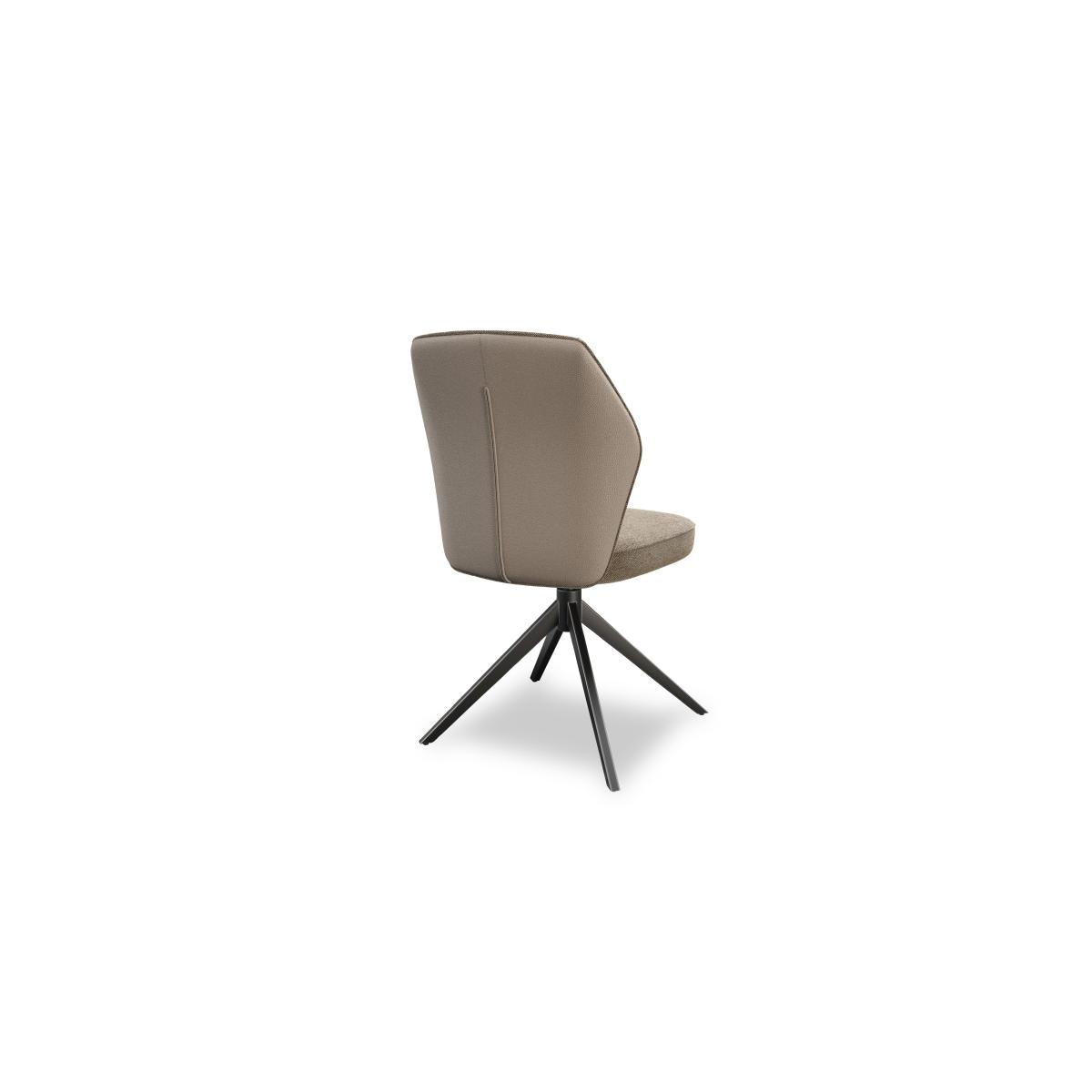 Julio Pair of Swivel Dining Chairs - Stone – image 3