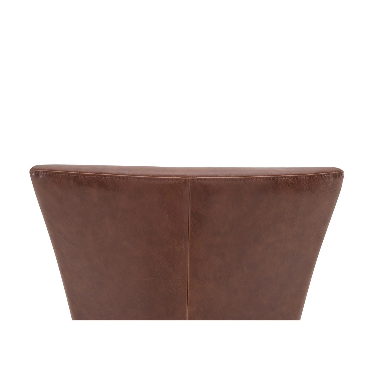 Pattern Pair of Dining Chairs - Brown – image 5
