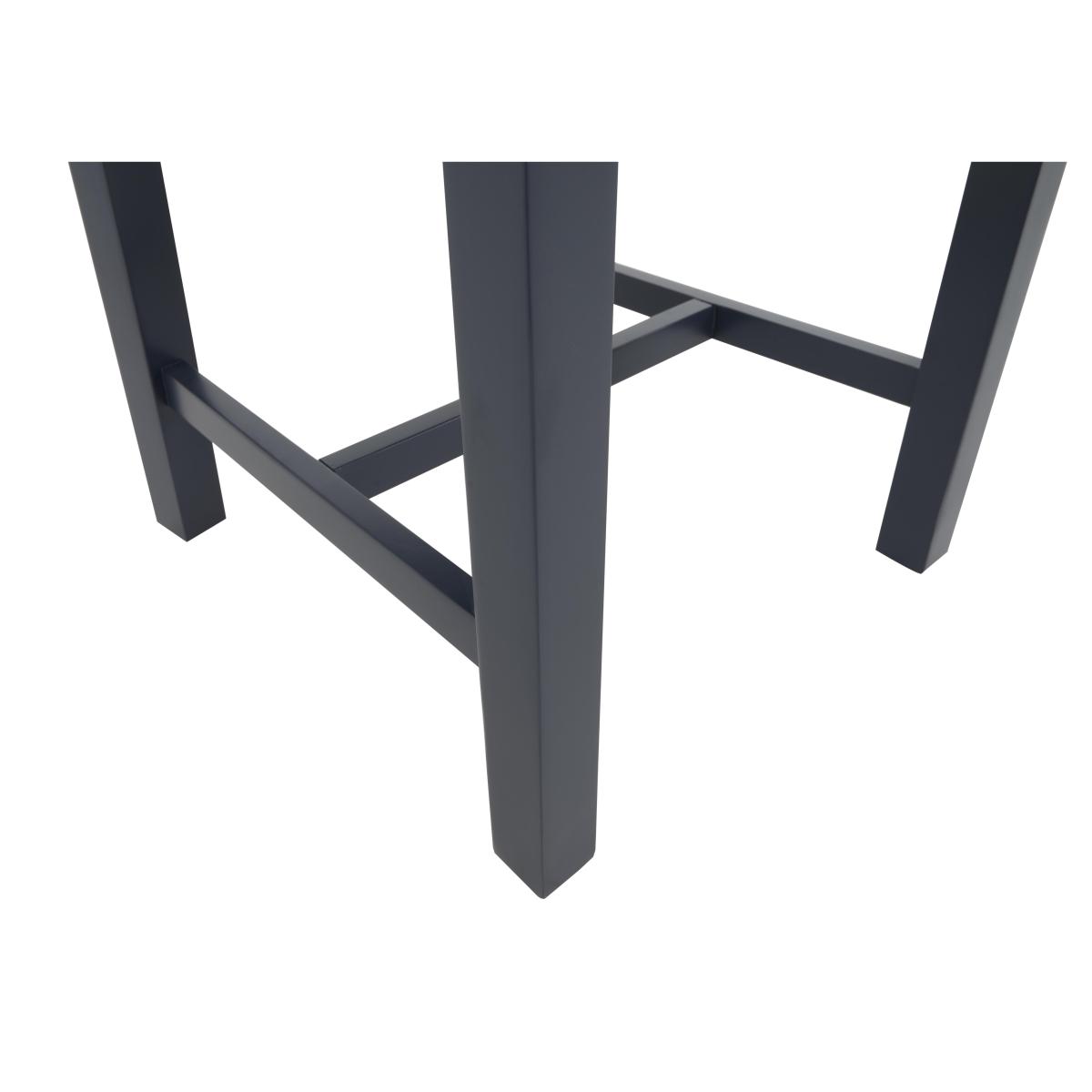 Hewitt Slatted Dining Chair with Fabric Seat – image 3