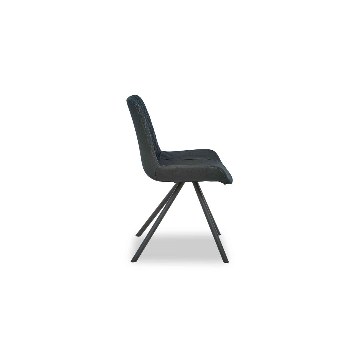 Ion Pair of Dining Chairs - Dark Grey – image 4