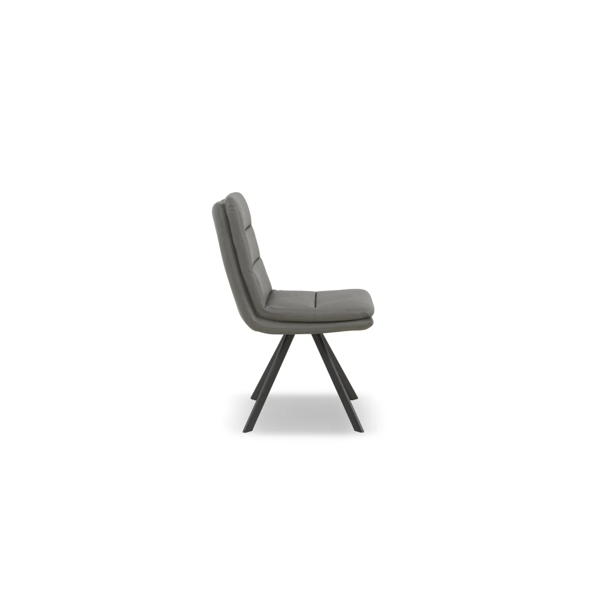 Njord Faux Leather Swivel Dining Chair - Tan – image 5