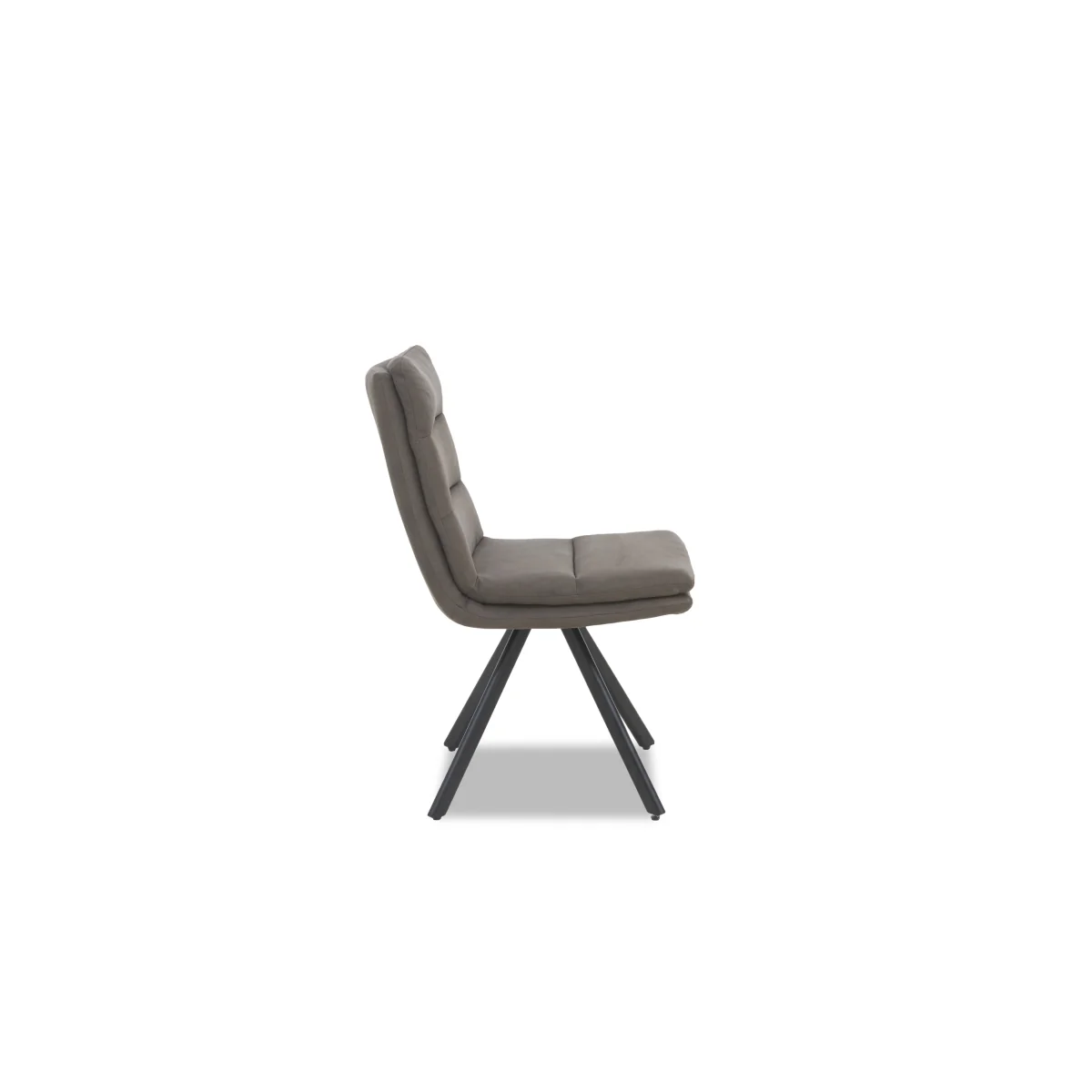 Njord Fabric Swivel Dining Chair - Anthracite – image 7