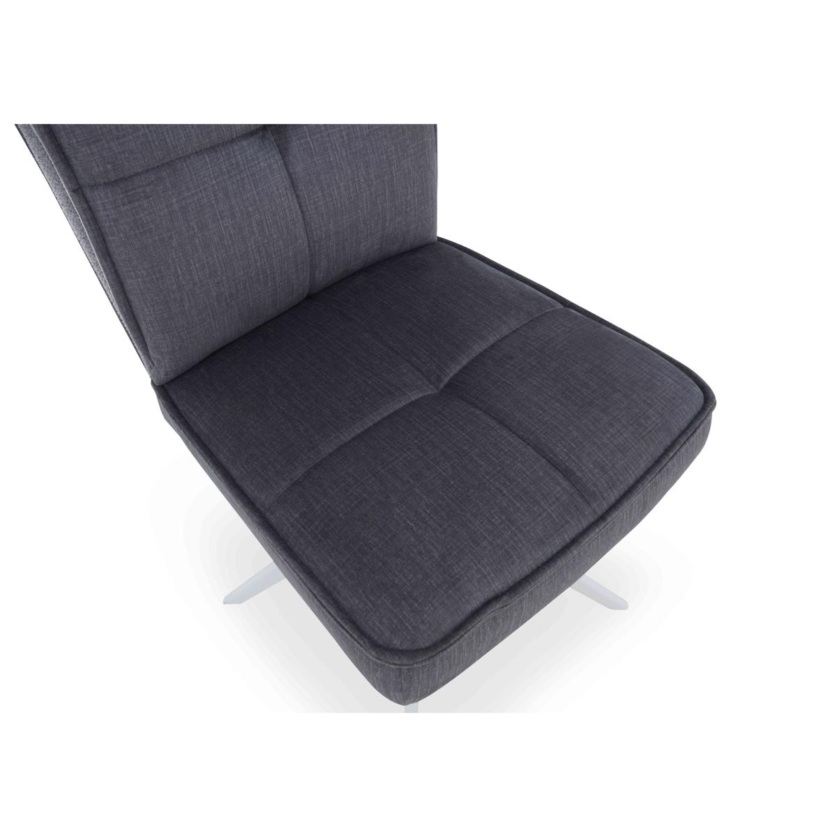 Glacier Pair of Swivel Dining Chairs – image 3